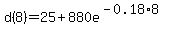 d%288%29=25%2B880e%5E%28-0.18%2A8%29