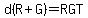 d%28R%2BG%29=RGT