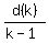 d%28k%29%2F%28k-1%29