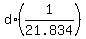 d%2A%281%2F21.834%29