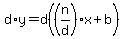 d%2Ay=d%28%28n%2Fd%29x%2Bb%29