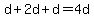d%2B2d%2Bd+=+4d