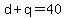 d%2Bq=40