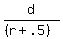 d%2F%28%28r%2B.5%29%29