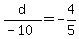 d%2F%28-10%29=-4%2F5
