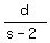 d%2F%28s-2%29