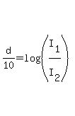 d%2F10+=+log%28%28I%5B1%5D%2FI%5B2%5D%29%29