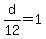d%2F12+=1