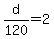 d%2F120+=+2