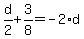 d%2F2%2B3%2F8=-2%2Ad