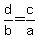 d%2Fb+=+c%2Fa