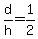 d%2Fh+=1%2F2