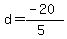 d=%28-20%29%2F%285%29