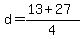 d=%2813%2B27%29%2F4