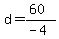 d=%2860%29%2F%28-4%29