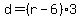 d=%28r-6%293