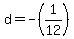 d=-%281%2F12%29
