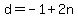 d=-1%2B2n