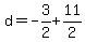 d=-3%2F2%2B11%2F2