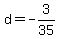 d=-3%2F35