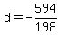 d=-594%2F198
