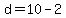 d=10-2