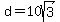 d=10sqrt%283%29