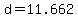 d=11.662
