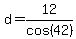 d=12%2Fcos%2842%29