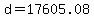 d=17605.08