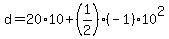 d=20%2A10%2B%281%2F2%29%28-1%29%2A10%5E2
