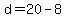 d=20-8