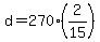 d=270%282%2F15%29