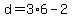 d=3%2A6-2