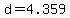 d=4.359