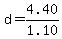 d=4.40%2F1.10