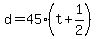 d=45%28t%2B1%2F2%29