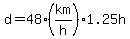 d=48%28km%2Fh%29%2A1.25h