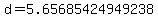 d=5.65685424949238