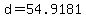 d=54.9181