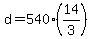 d=540%2814%2F3%29