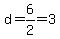 d=6%2F2=3