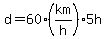 d=60%28km%2Fh%29+5h