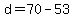 d=70-53