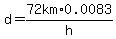 d=72km%2Fh%2A0.0083