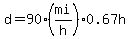 d=90%28mi%2Fh%29%2A0.67h