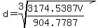 d=root%283%2C3174.5387V%2F904.7787%29