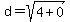 d=sqrt%284%2B0%29