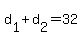 d%5B1%5D%2Bd%5B2%5D=32