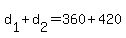 d%5B1%5D+%2B+d%5B2%5D+=+360+%2B+420